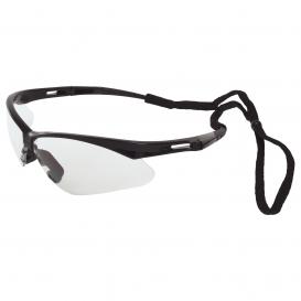 Safety Glasses, Octane, Clear Anti-Fog, Scratch-Resistant Lens, Polycarbonate, Black