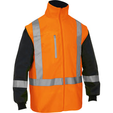 Load image into Gallery viewer, Bisley® 5-in-1 Class 3 Ripstop Jacket with Zip-Out Class 2 Inner Jacket
