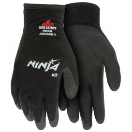 Ninja Ice HPT Foam Coated Gloves - 15 Gauge Nylon Shell