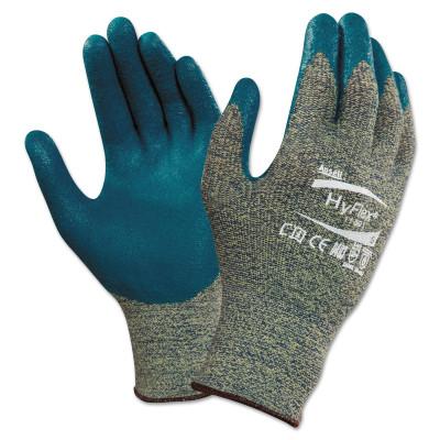 HyFlex® CR+ Gloves, Gray/Blue, Size 11