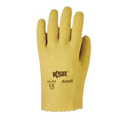 KSR Multi-Purpose Vinyl-Coated Gloves, 10, Tan