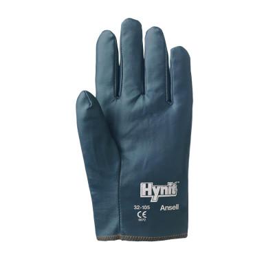 Hynit Nitrile-Impregnated Gloves, 8, Blue