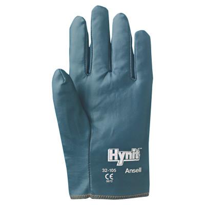 Hynit Nitrile-Impregnated Gloves, 9, Blue