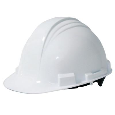 Peak Hard Hat, Cap Style Hard Hat, 4-point, White