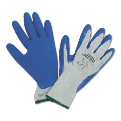 Duro Task Supported Natural Rubber Gloves, X-Large, Blue/Gray