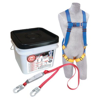 Compliance in a Can™ Light Roofer's Fall Protection Kit, Back D-Ring, Vest