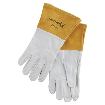 120-TIG Capeskin Welding Gloves, Large, White/Tan