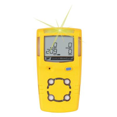 Gas Alert MicroClip Multi-Gas Detectors, LEL; O2; CO; H2S, Electrochemical