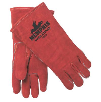 Premium Shoulder Leather Welders Gloves, Shoulder Cow Leather, XL, Russet