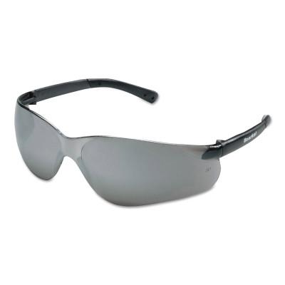 BearKat Magnifier Protective Eyewear, Silver Mirror Lens, Duramass