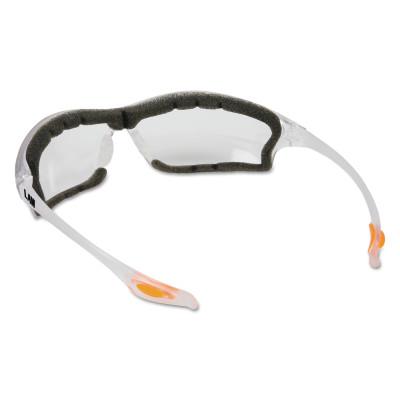 LAW Protective Eyewear, Clear Lens, Duramass Anti-Fog, Clear Frame, Nylon