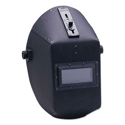 WH20 490P Fiber Shell Welding Helmet, Green; #10, Black, 490P, 2 in x 4 1/4 in