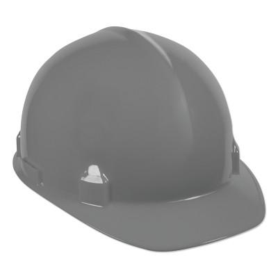 SC-6 Hard Hat, 4-point Ratchet, Front Brim Safety Cap, Grey