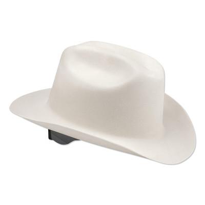 WESTERN OUTLAW Hard Hats, 4 Point Ratchet, White