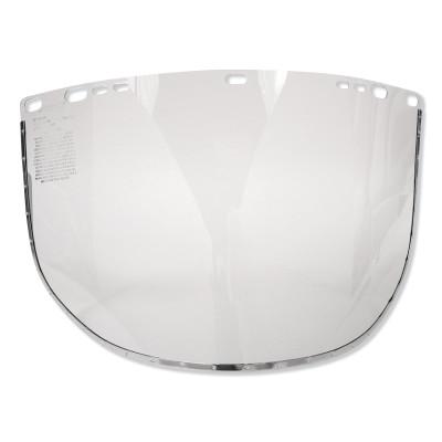 F30 Acetate Face Shield, 34-40 Acetate, Clear, 15-1/2 in x 9 in