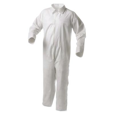 KLEENGUARD™ A35 Coveralls, White, 2X-Large, Open Wrists and Ankles