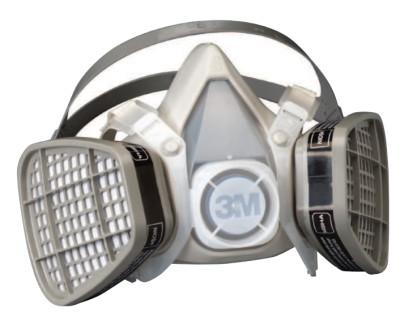 5000 Series Half Facepiece Respirators, Large, Organic Vapors/P95