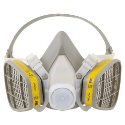 5000 Series Half Facepiece Respirators, Medium, Organic Vapors/Acid Gases