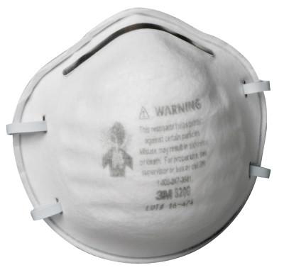 N95 Particulate Respirators, Half Facepiece, Two straps, Non-Oil Use