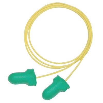 Max Lite® Disposable Earplug, Foam, Green, Corded