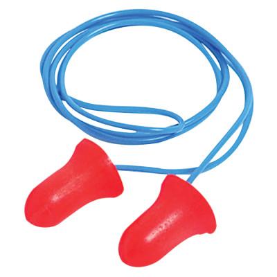 Max® Disposable Earplugs, Foam, Coral, Corded