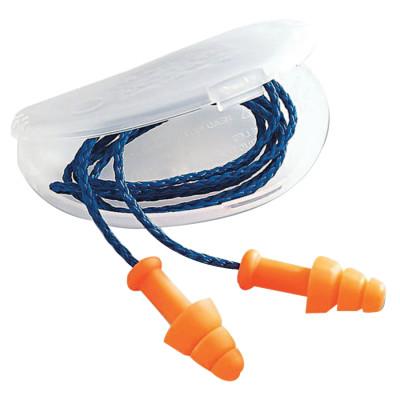 SmartFit® Reusable Earplugs, TPE, Orange, Corded, HearPack