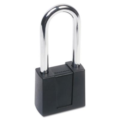 Sesamee  Keyless Padlocks, 5/16 in Diam., 2-1/4 in L X 1 in W, Black