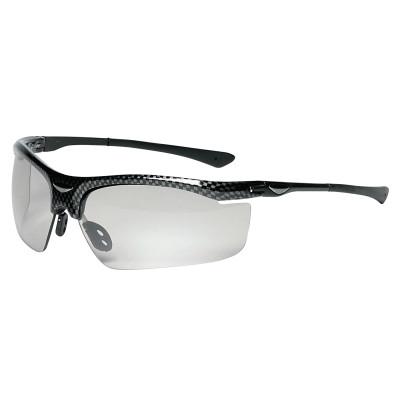 Wraparound Dual Lens Eyeware 13407, Clear Lens, Anti-Fog/Scratch-Resistant/UV