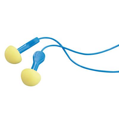 E-A-R™ Express™ Pod Plugs™ Earplugs, Polyurethane, Yellow, Uncorded