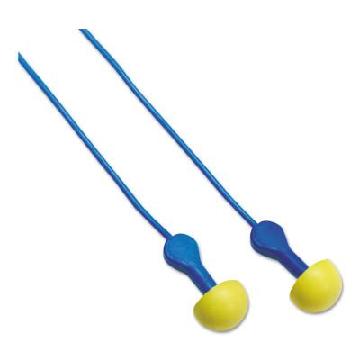 E-A-R Express Pod Plugs Earplugs, Blue/Yellow, Corded