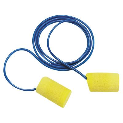 E-A-R™ Classic™ Foam Earplugs, PVC, Yellow, Metal Detectable with Cord