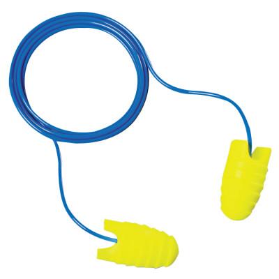 E-A-Rsoft Grippers Earplugs, Polyurethane, Yellow, Corded