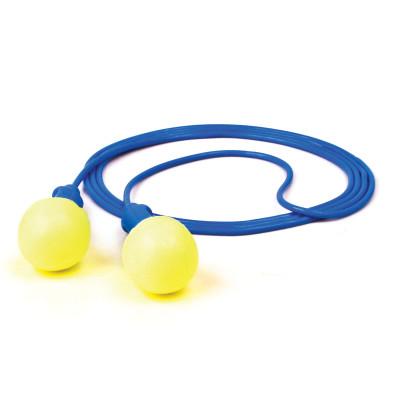 E-A-R™ Push-Ins SofTouch Earplug, Polyurethane,Blue/Yellow, Corded