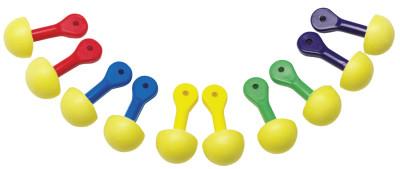 E-A-R™ Express™ Pod Plugs™ Earplug, Polyurethane, Yellow, Uncorded