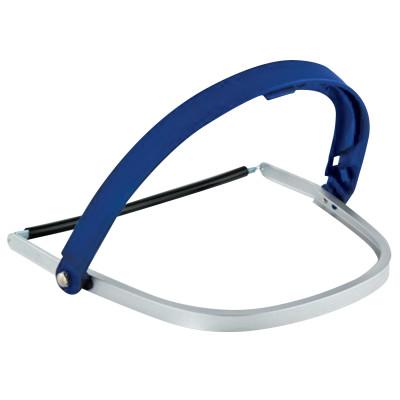 Headgear For Hard Hat H24M, Aluminum, Blue