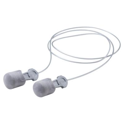 Pistonz Earplug, Polyurethane, Gray, Corded