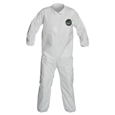 ProShield® 50 Collared Coveralls w/Elastic Wrists/Ankles, White, 2XL