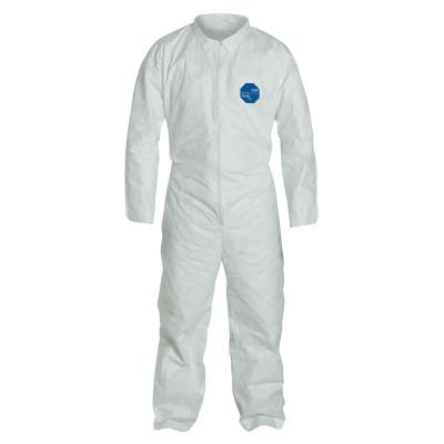 Tyvek® 400 Collared Coveralls w/Open Wrists/Ankles, White, 3XL, Vend Pk