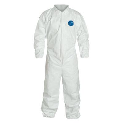 Tyvek® Coveralls with Elastic Wrists and Ankles, White, 2X-Large