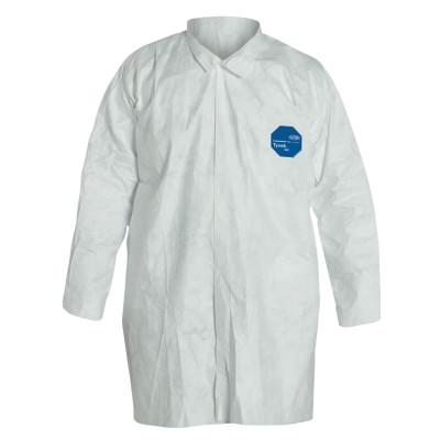 Tyvek Lab Coats No Pockets, 3X-Large, Tyvek