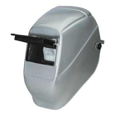 Protective Cap Welding Helmet Shells, #10, Silver, 2 in x 4 1/4 in