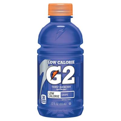 G2 Low Calorie Thirst Quencher, Grape, 12 oz, Bottle