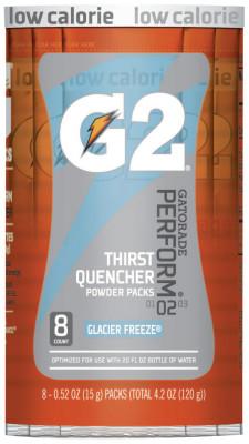 G2 Powder Packets, Glacier Freeze, 0.52 oz, Packet