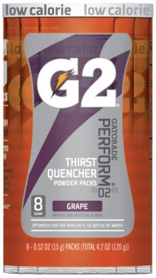 G2 Powder Packets, Grape, 0.52 oz, Packet