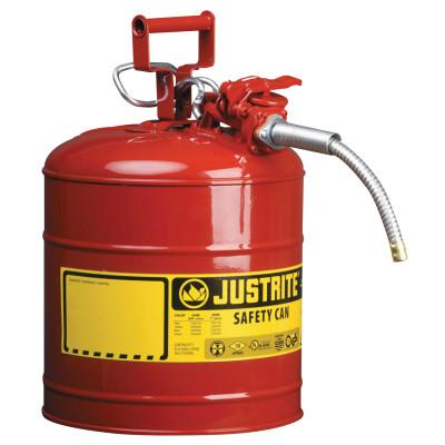 Type II AccuFlow™ Safety Can,  5 Gal, Red, Hose