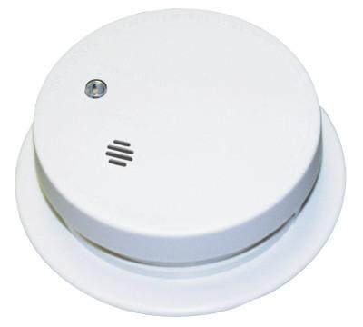 Battery Operated Smoke Alarms, Smoke, Ionization, 4 in Diam