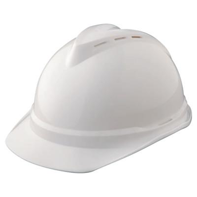 V-Gard 500 Protective Caps, 4 Point Fas-Trac, White