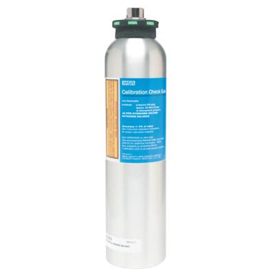 Econo-Cal™ RP Reactive Gas Calibration Cylinder, 34 L, 1.45% CH4, 15% O2, 60 PPM CO, 20 PPM H2S, Aluminum