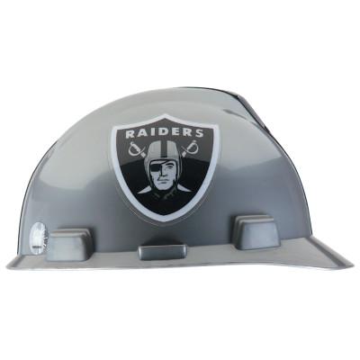 Officially-Licensed NFL V-Gard Helmets, 1-Touch, Oakland Raiders Logo