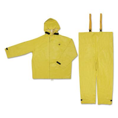 Hydroblast Suit Jackets with Attached Hoods and Bib Pants, 0.35 mm, X-Large